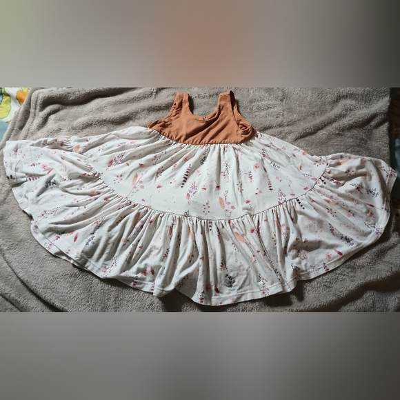 Omi Jo Fall Floral Tunic Size 4 - Picture 2 of 3